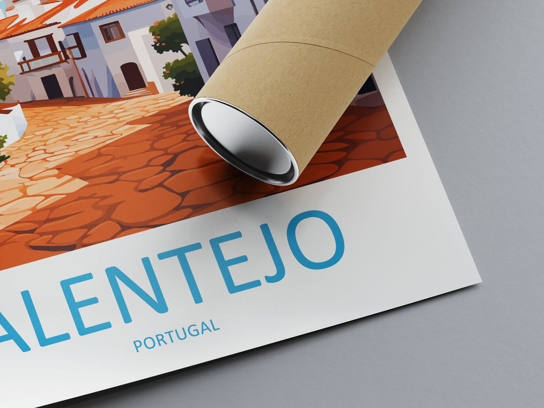 Alentejo Travel Print Wall Art Alentejo Wall Hanging Home Décor Alentejo Gift Art Lovers Portugal Art Lover Gift Alentejo Wall Art