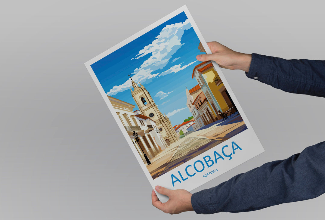 Alcobaça Travel Print Wall Art Alcobaça Wall Hanging Home Décor Alcobaça Gift Art Lovers Portugal Art Lover Gift Alcobaça Wall Art