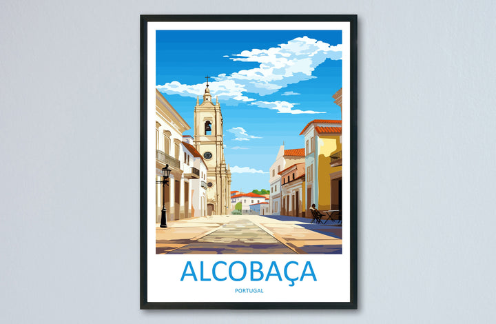 Alcobaça Travel Print Wall Art Alcobaça Wall Hanging Home Décor Alcobaça Gift Art Lovers Portugal Art Lover Gift Alcobaça Wall Art