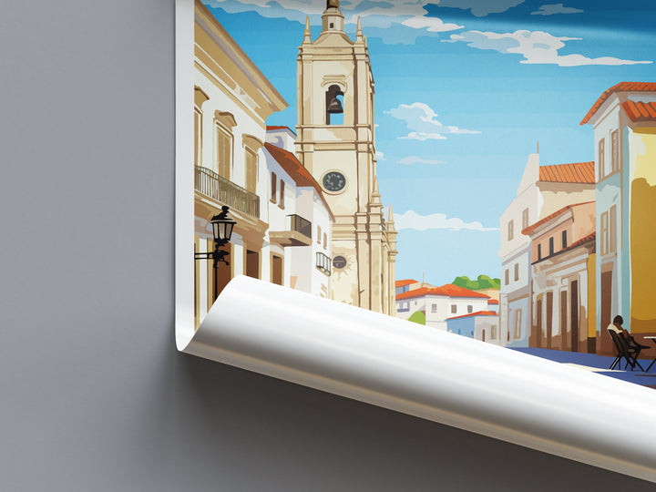 Alcobaça Travel Print Wall Art Alcobaça Wall Hanging Home Décor Alcobaça Gift Art Lovers Portugal Art Lover Gift Alcobaça Wall Art