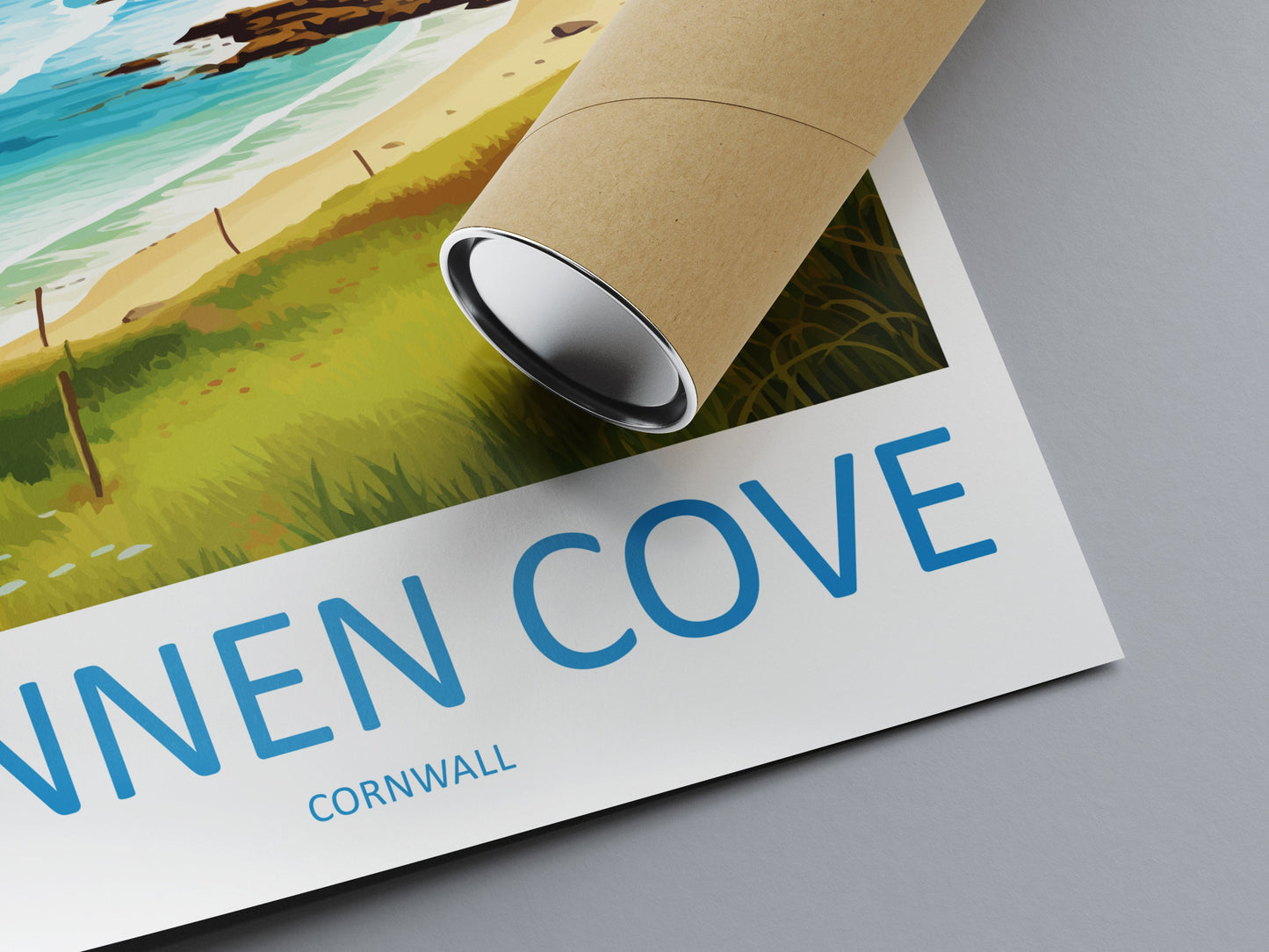Sennen Cove Travel Print Wall Art Sennen Cove Wall Hanging Home Décor Sennen Cove Gift Art Lovers Cornwall Art Lover Gift