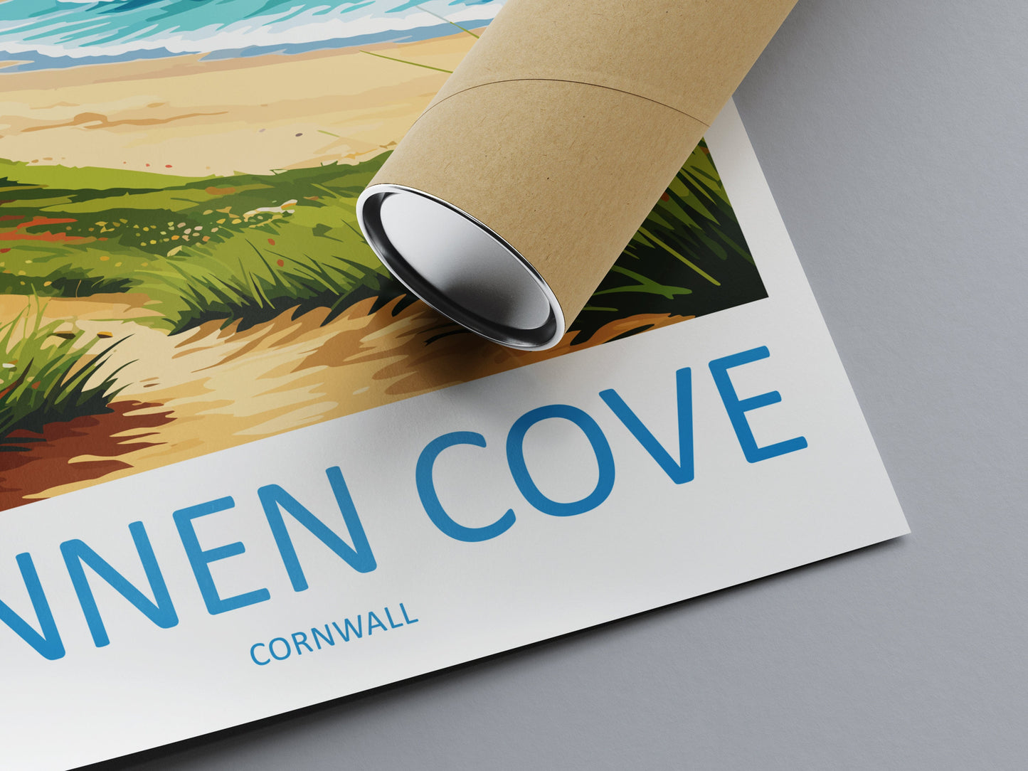 Sennen Cove Travel Print Wall Art Sennen Cove Wall Hanging Home Décor Sennen Cove Gift Art Lovers Cornwall Art Lover Gift