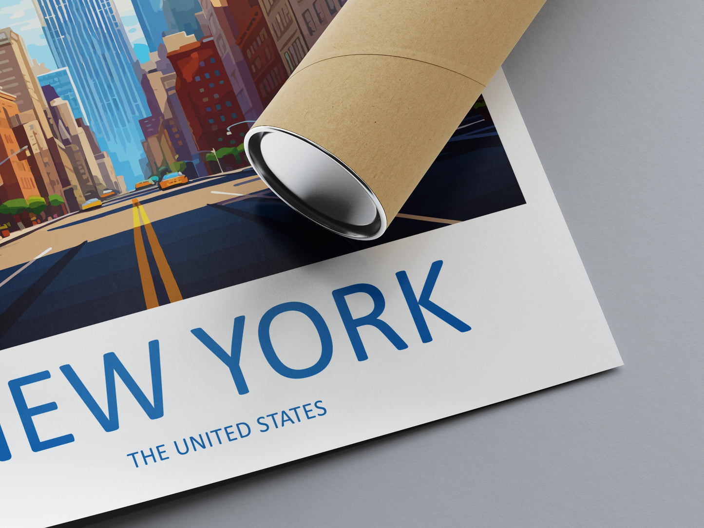 New York Travel Print Wall Art New York Wall Hanging Home Décor New York Gift Art Lovers New York State Art Gift Lover Print