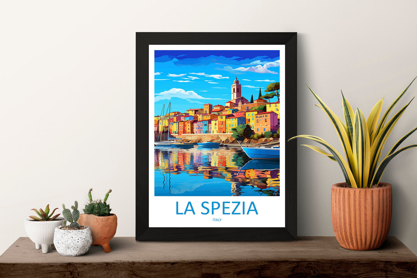 La Spezia Travel Print Wall Art La Spezia Wall Hanging Home Décor La Spezia Gift Art Lovers Italy Art Lover Gift La Spezia Print La Spezia
