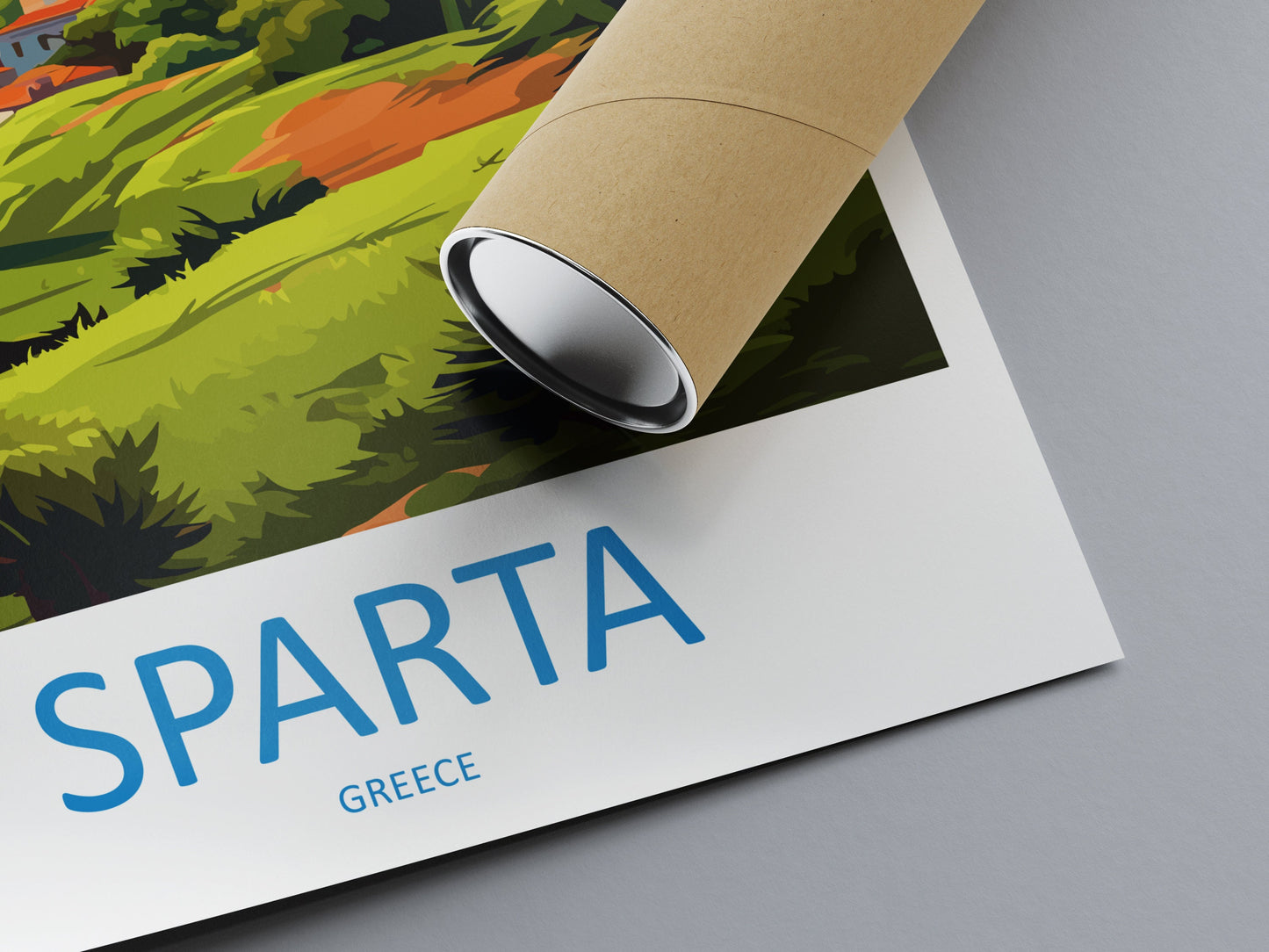 Sparta Travel Print Wall Art Sparta Greece Wall Hanging Home Decoration Sparta Gift Art Lovers Wall Art Print Sparta Greece Wall Art