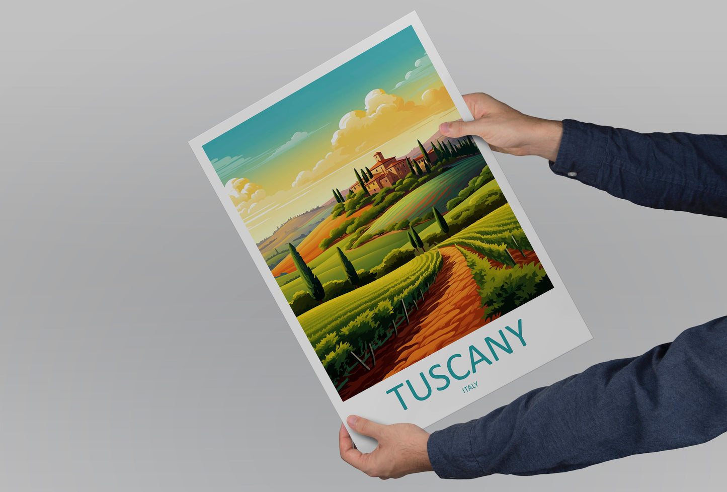 Tuscany Travel Print Wall Art Tuscany Italy Wall Hanging Home Decoration Tuscany Gift Art Lovers Wall Art Print Tuscany Italy Art Tuscany