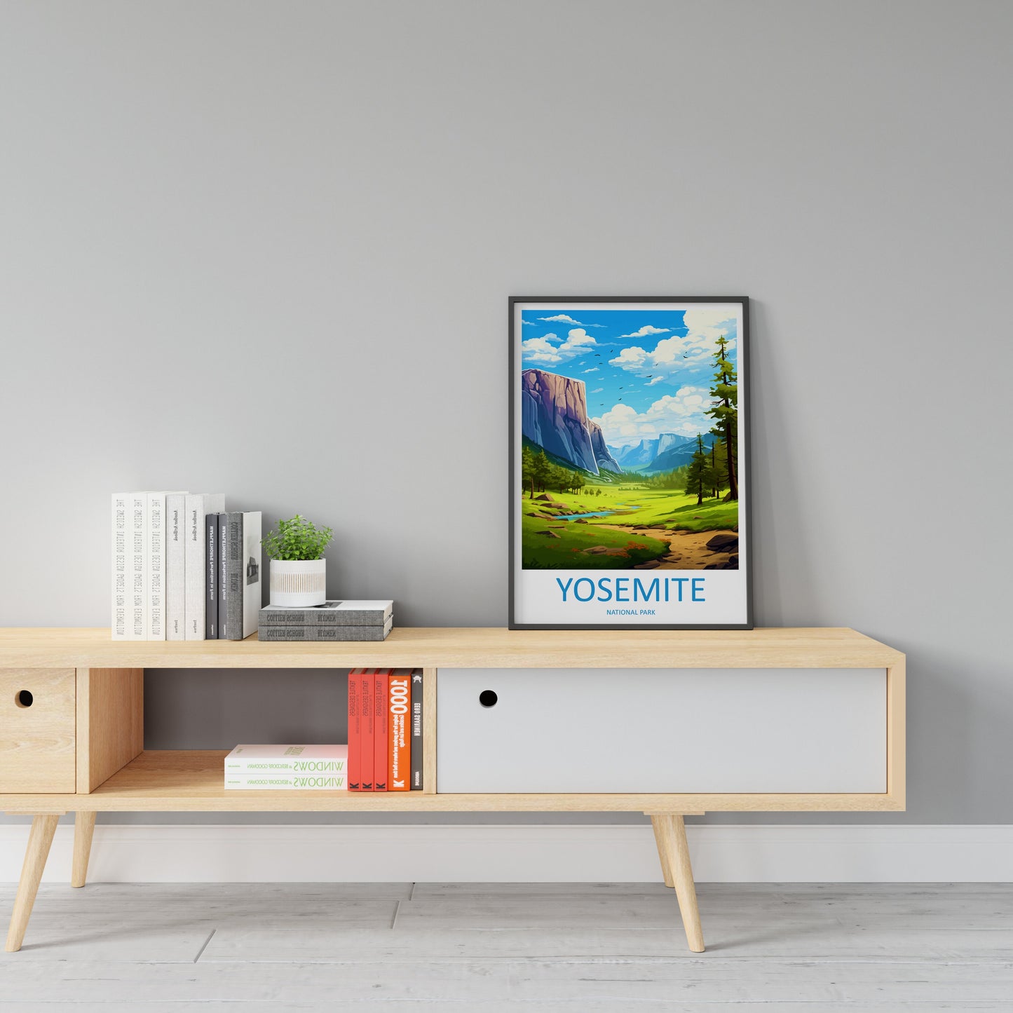 Yosemite Travel Print Wall Art Yosemite Wall Hanging Home Decor National Park Gift Yosemite Lovers National Park Wall Yosemite National Park
