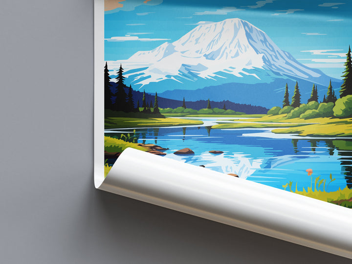 Wrangell-St. Elias National Park Travel Print Wall Art Wrangell-St. Elias National Park Wall Hanging Home Décor Wrangell-St. Elias National