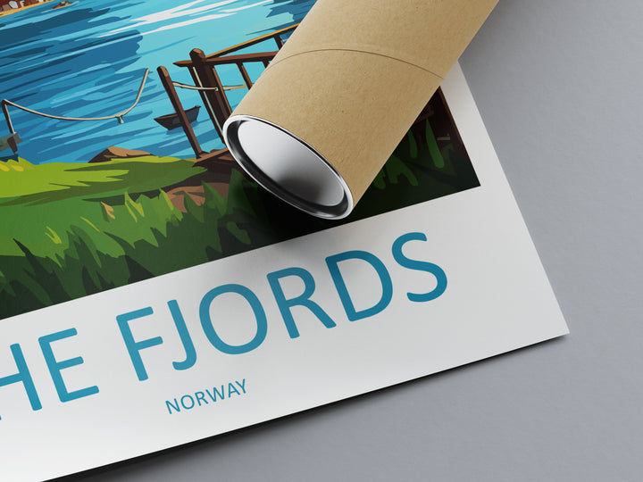 The Fjords Travel Print The Fjords Norway Home Décor The Fjords Art Print Norwegian Mountains Room Print For Scandinavian Mountains Gift Art