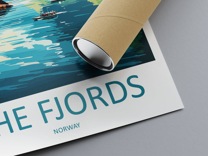 The Fjords Travel Print The Fjords Norway Home Décor The Fjords Art Print Norwegian Mountains Room Print For Scandinavian Mountains Gift Art