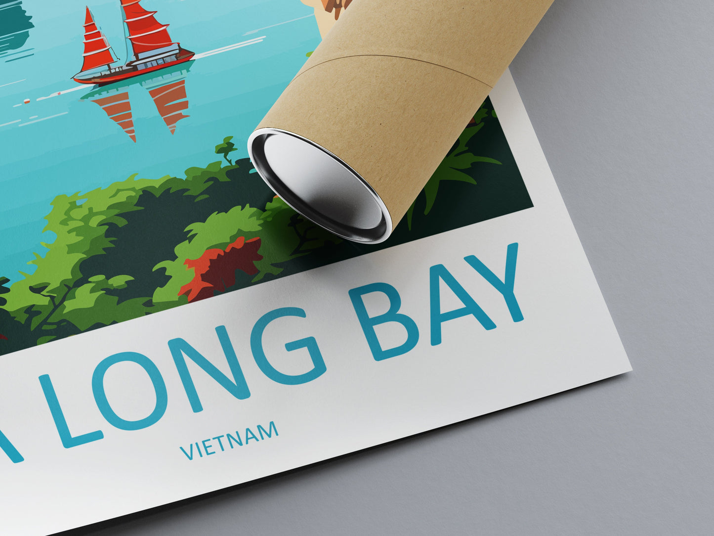 Ha Long Bay Travel Print Wall Art Ha Long Bay Wall Hanging Home Décor Ha Long Bay Gift Art Lovers Vietnam Art Lover Gift Ha Long Bay islands