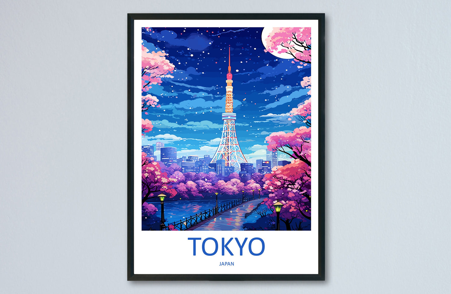 Japan Travel Print Wall Art Japan Wall Hanging Home Décor Japan Gift Art Lovers Tokyo Art Lover Gift Tokyo Travel Gift