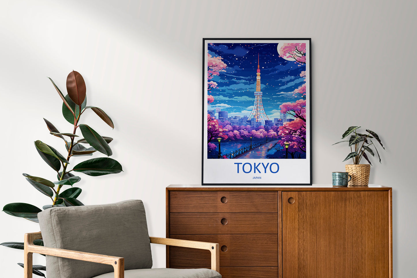 Japan Travel Print Wall Art Japan Wall Hanging Home Décor Japan Gift Art Lovers Tokyo Art Lover Gift Tokyo Travel Gift