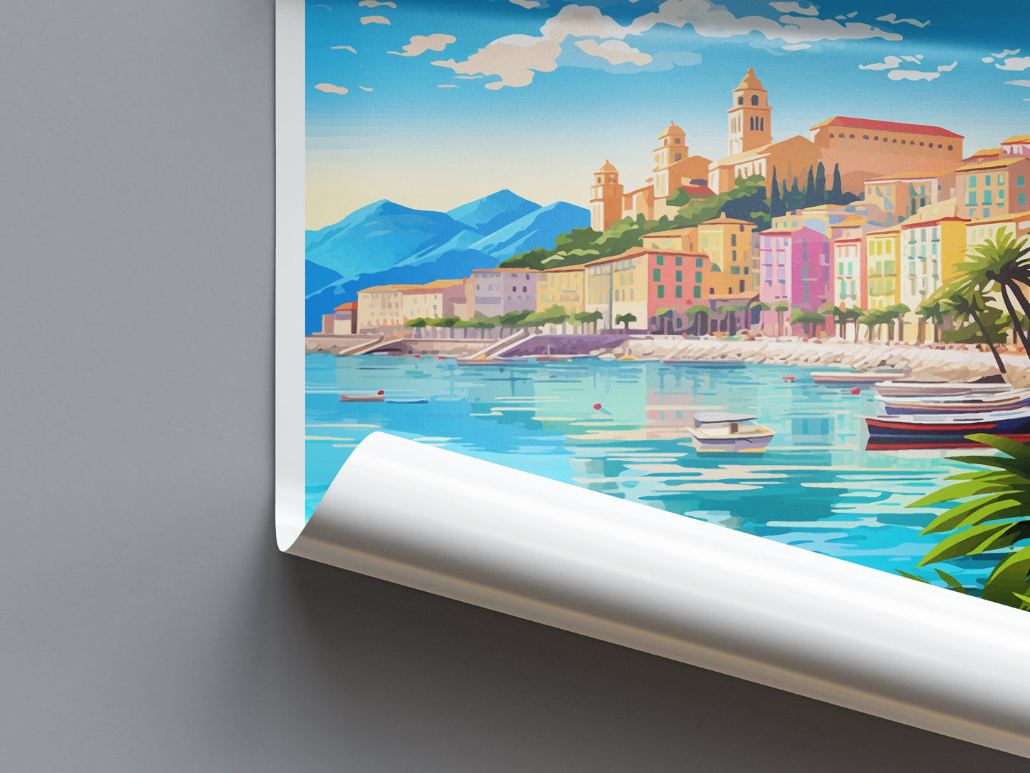 La Spezia Travel Print Wall Art La Spezia Wall Hanging Home Décor La Spezia Gift Art Lovers Italy Art Lover Gift La Spezia Print La Spezia