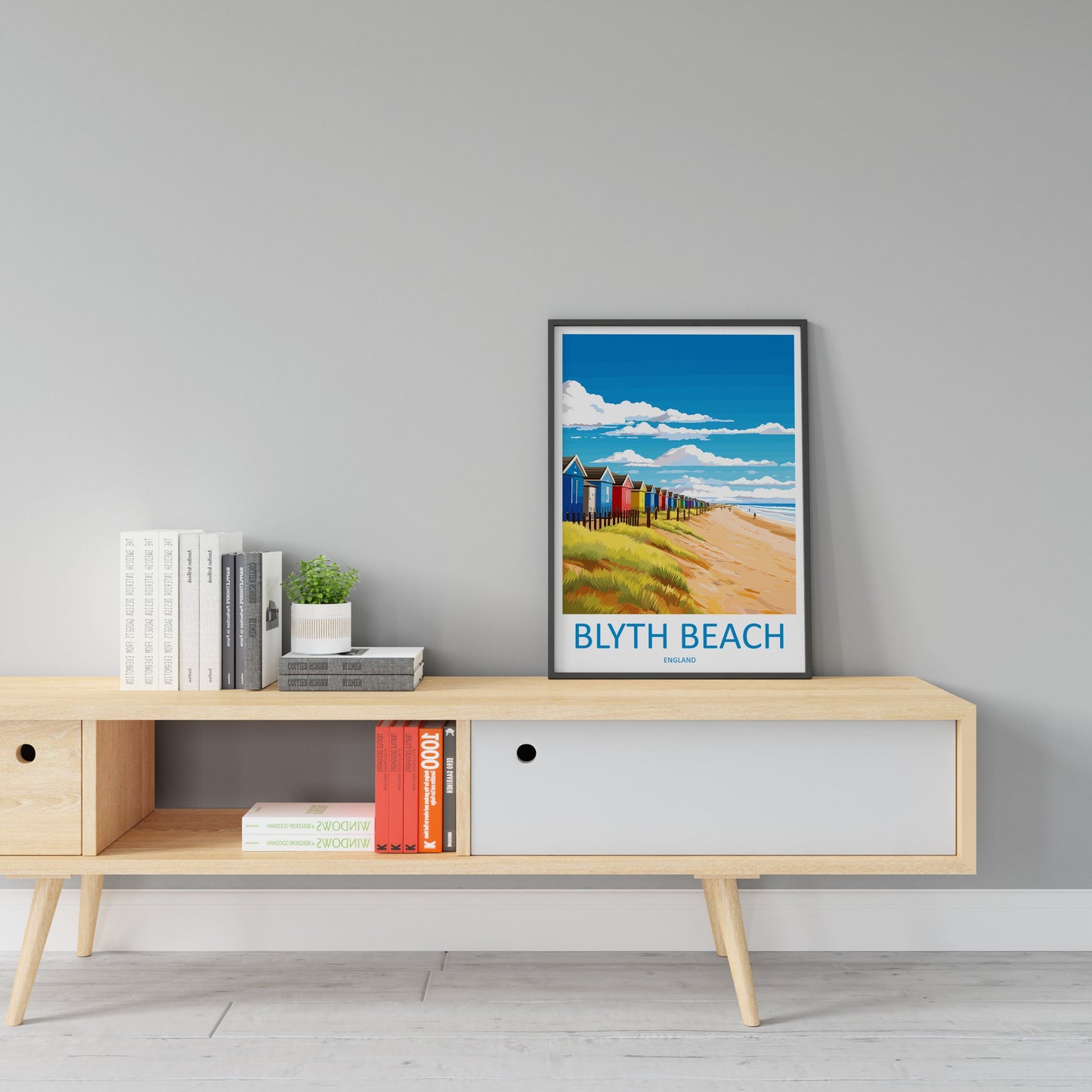 Blyth Travel Print Wall Art Blyth Wall Hanging Home Décor Blyth Gift Art Lovers England Art Lover Gift Print