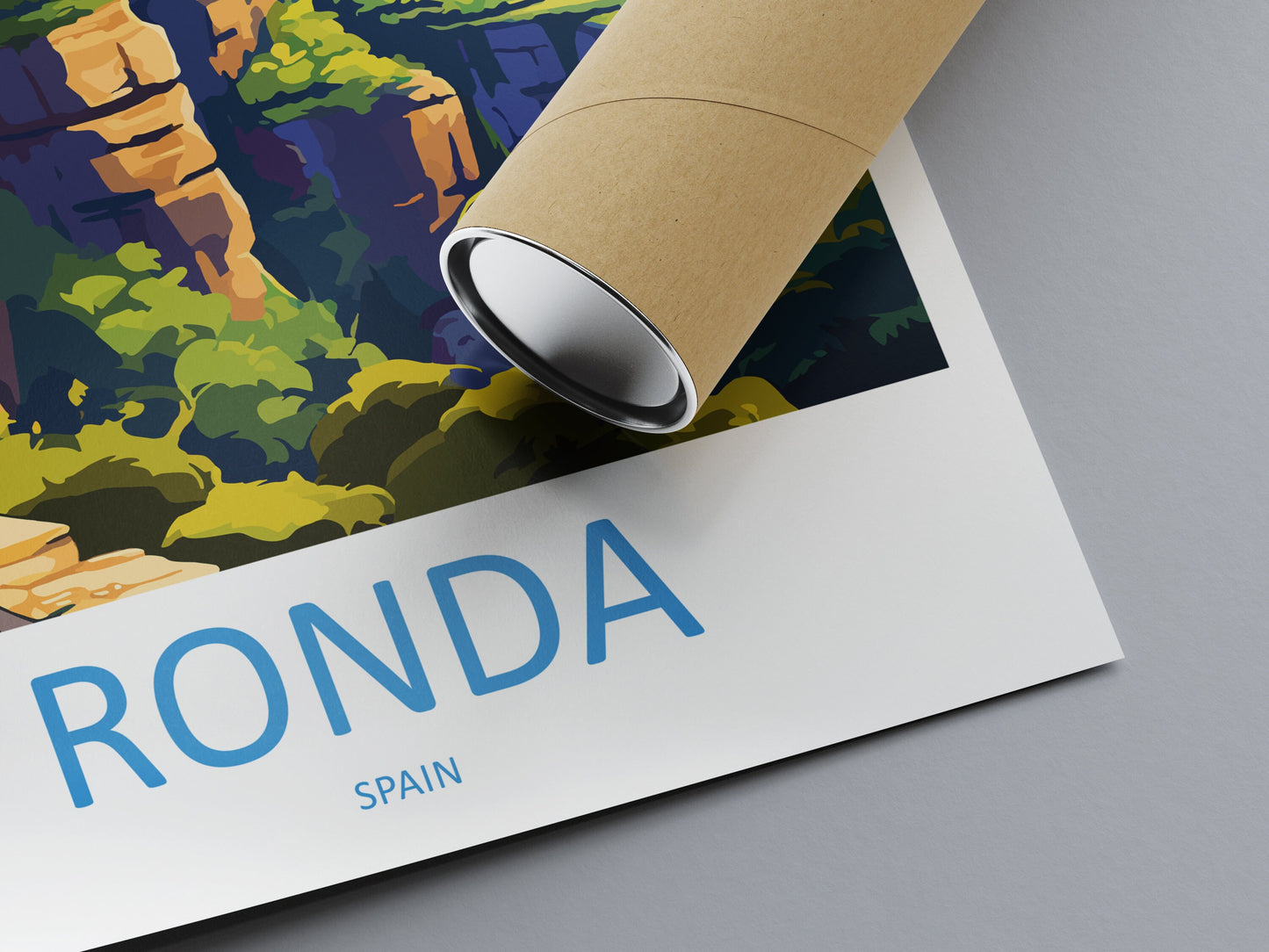 Ronda Travel Print Wall Art Ronda Wall Hanging Home Décor Ronda Gift Art Lovers Spain Art Lover Gift Ronda Print Spain Wall Art