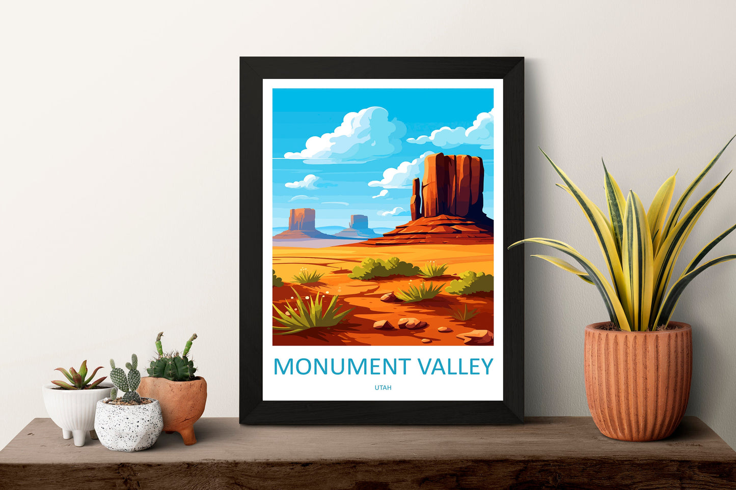 Monument Valley Travel Print Wall Art Monument Valley Wall Hanging Home Decor Arizona Art Gift Monument Valley Lovers Arizona Desert Art