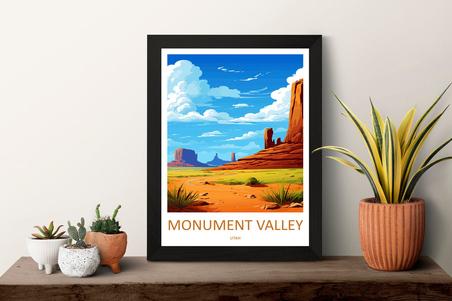 Monument Valley Travel Print Wall Art Monument Valley Wall Hanging Home Decor Arizona Art Gift Monument Valley Lovers Arizona Desert Art