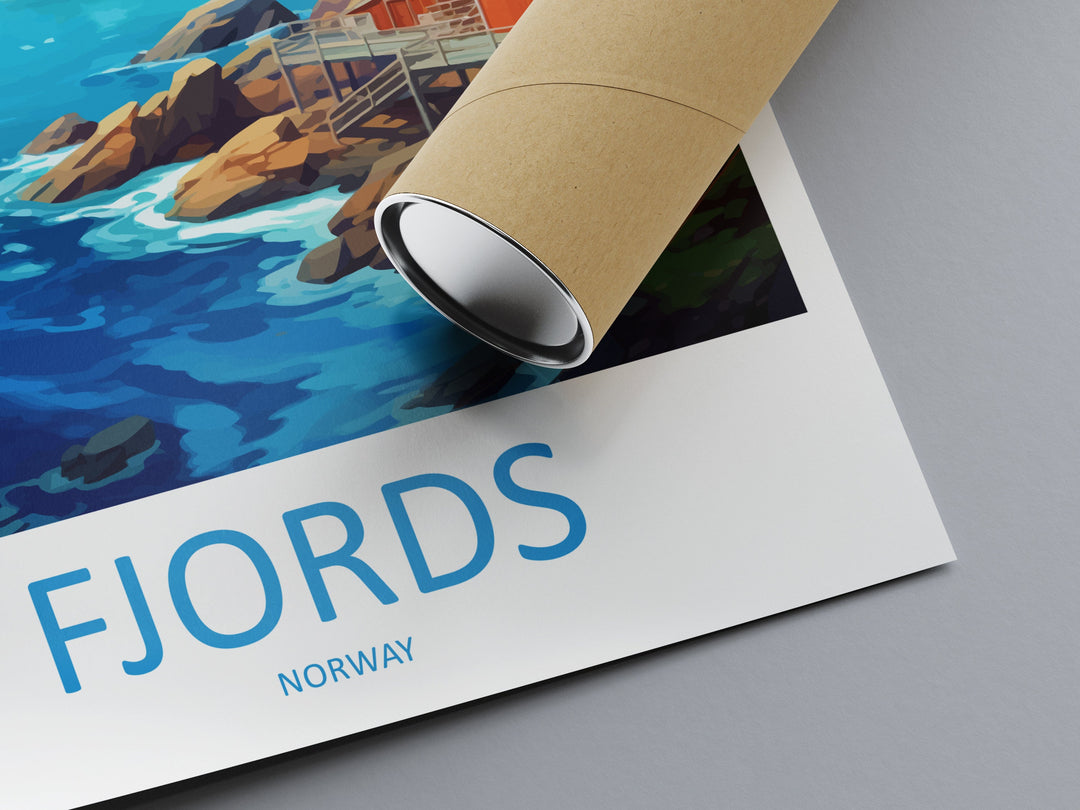 The Fjords Travel Print The Fjords Norway Home Décor The Fjords Art Print Norwegian Mountains Room Print For Scandinavian Mountains Gift Art