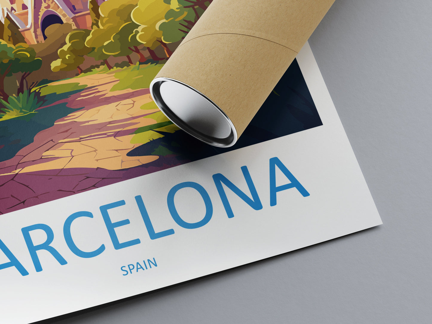 Barcelona Travel Print Wall Art Barcelona Wall Hanging Home Décor Barcelona Gift Art Lovers Spain Art Lover Gift Barcelona Print Spain Art