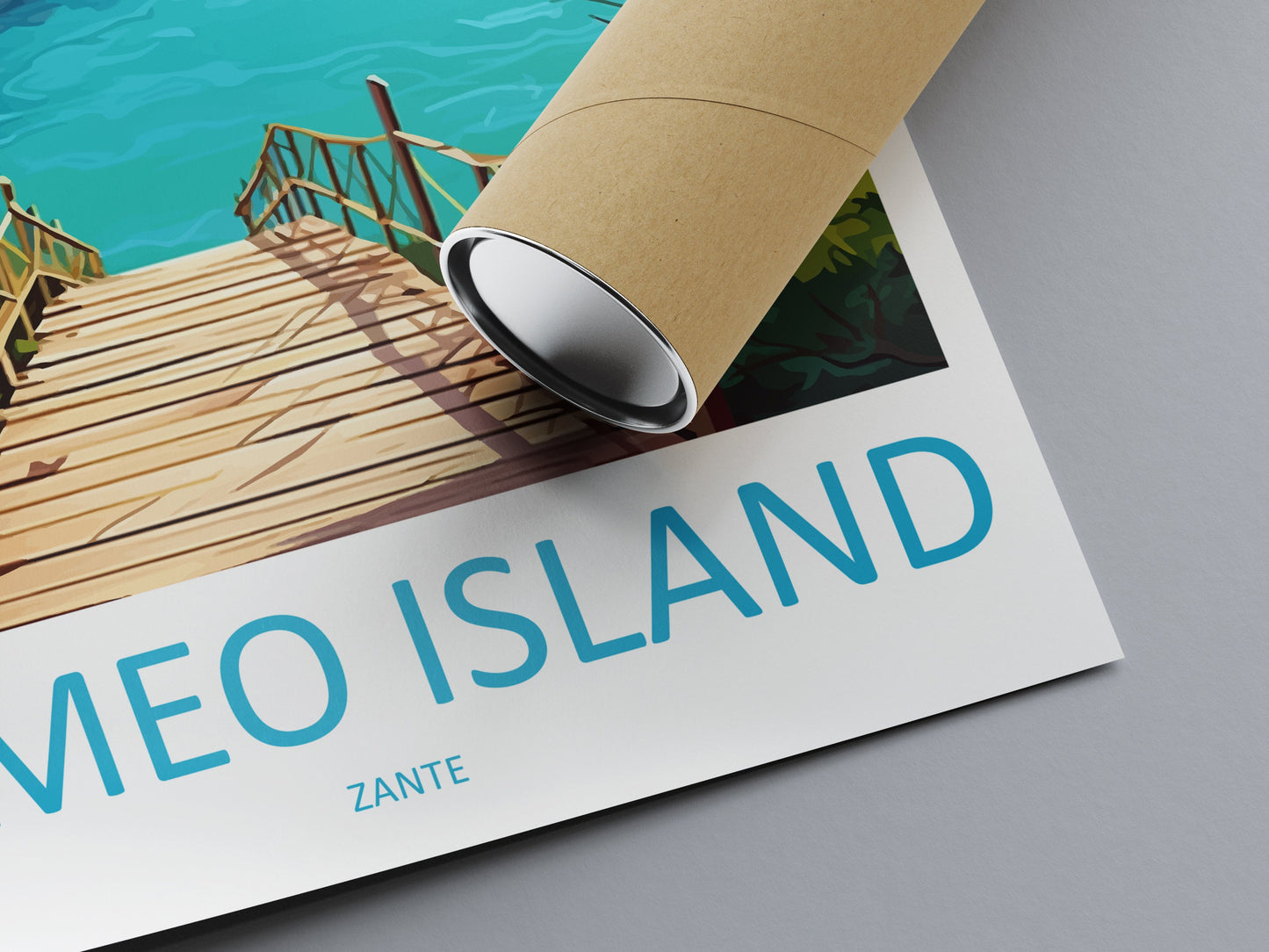 Cameo Island Travel Print Wall Art Cameo Island Wall Hanging Home Decor Cameo Island Gift Art Lovers Wall Art Print Athens Greece