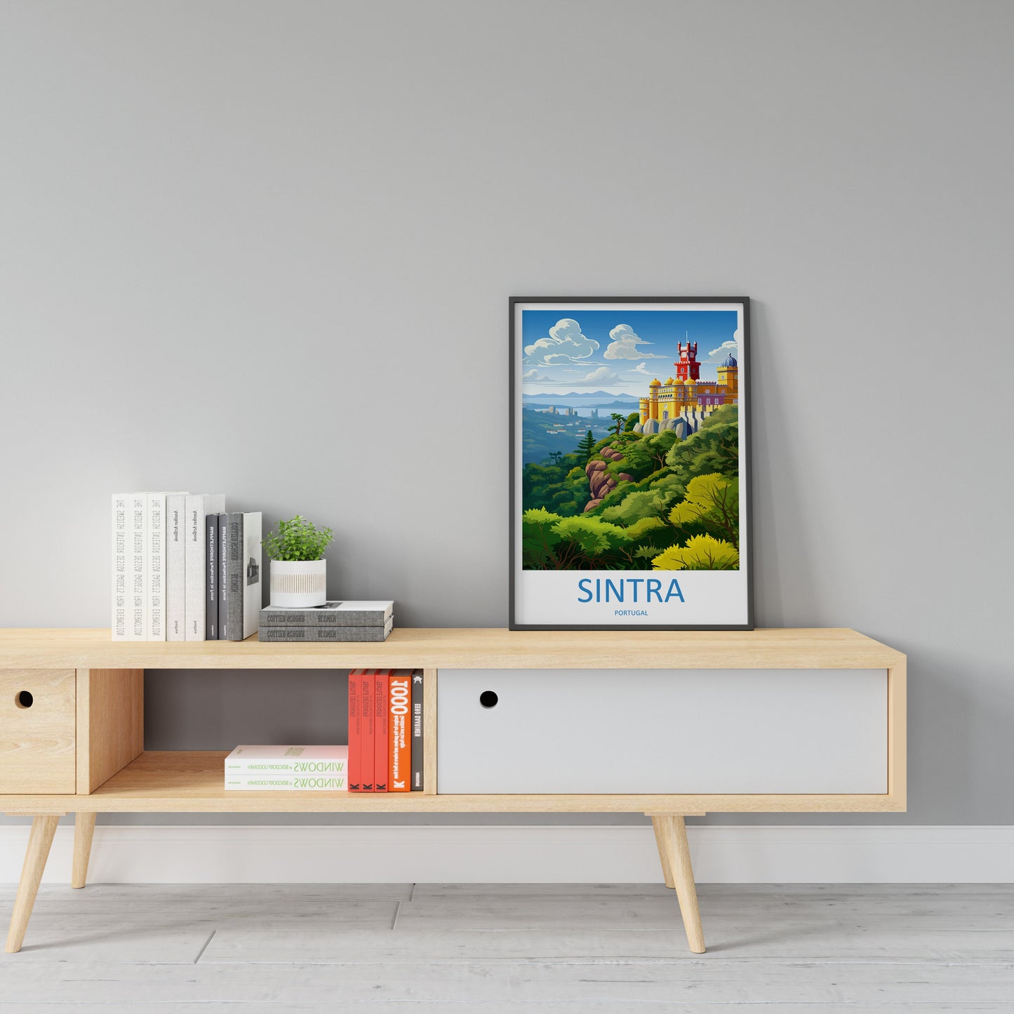 Sintra Travel Print Wall Art Sintra Wall Hanging Home Décor Sintra Gift Art Lovers Portugal Art Lover Gift Sintra Wall Décor Sintra Travel