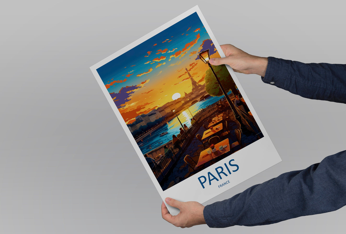 Paris Travel Print Wall Art Paris Wall Hanging Home Décor Paris Gift Art Lovers France Art Lover Gift Paris Print France Wall Art Décor