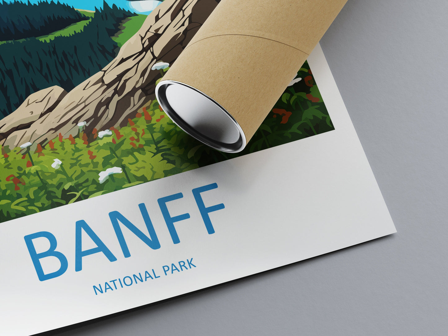Banff National Park Travel Print Wall Art Banff Wall Hanging Home Décor Banff Gift Art Lovers Canada Art Lover Gift