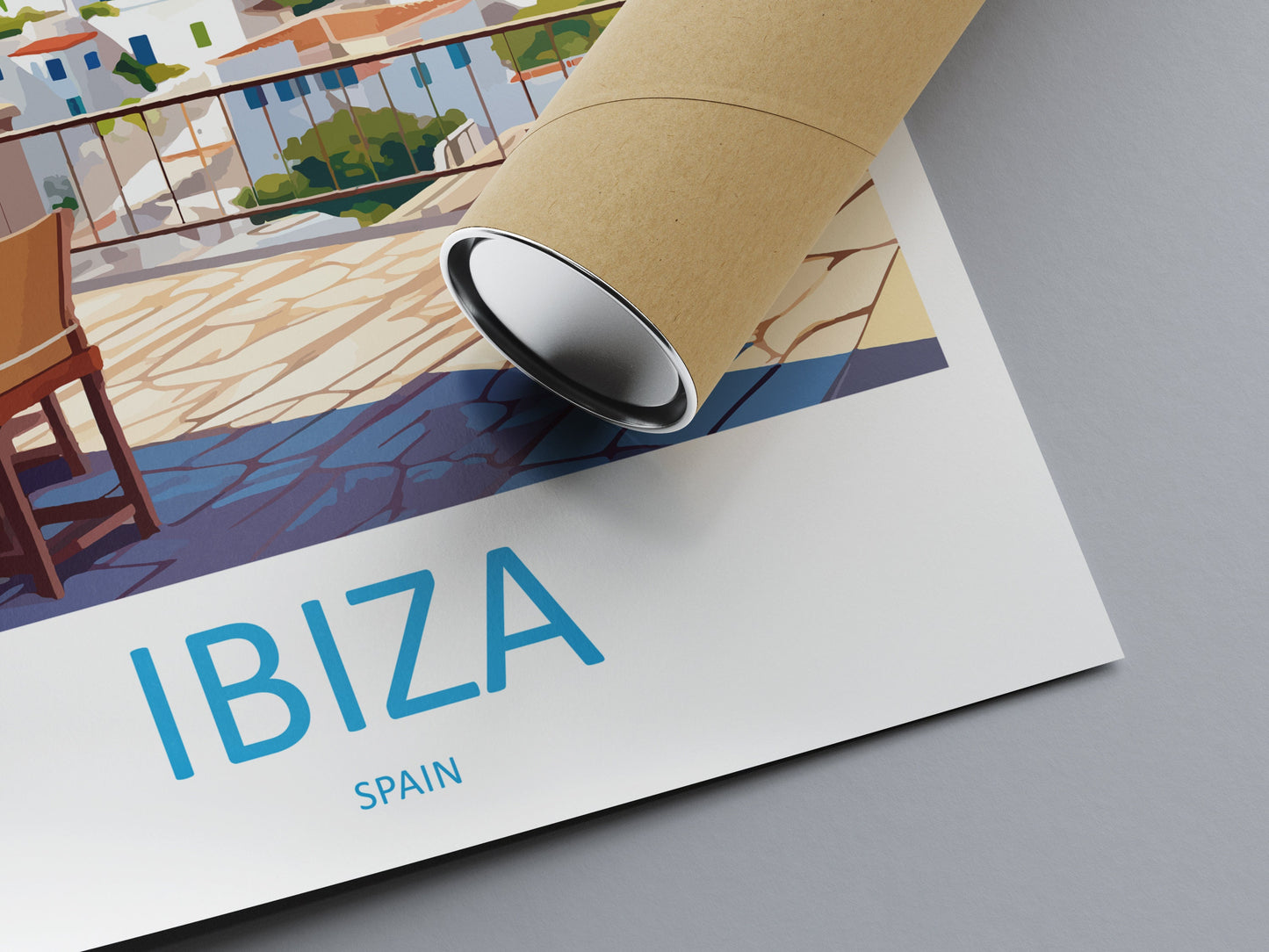 Ibiza Travel Print Wall Art Ibiza Wall Hanging Home Décor Ibiza Gift Art Lovers Spain Art Lover Gift Ibiza Wall Décor Ibiza Spain Print
