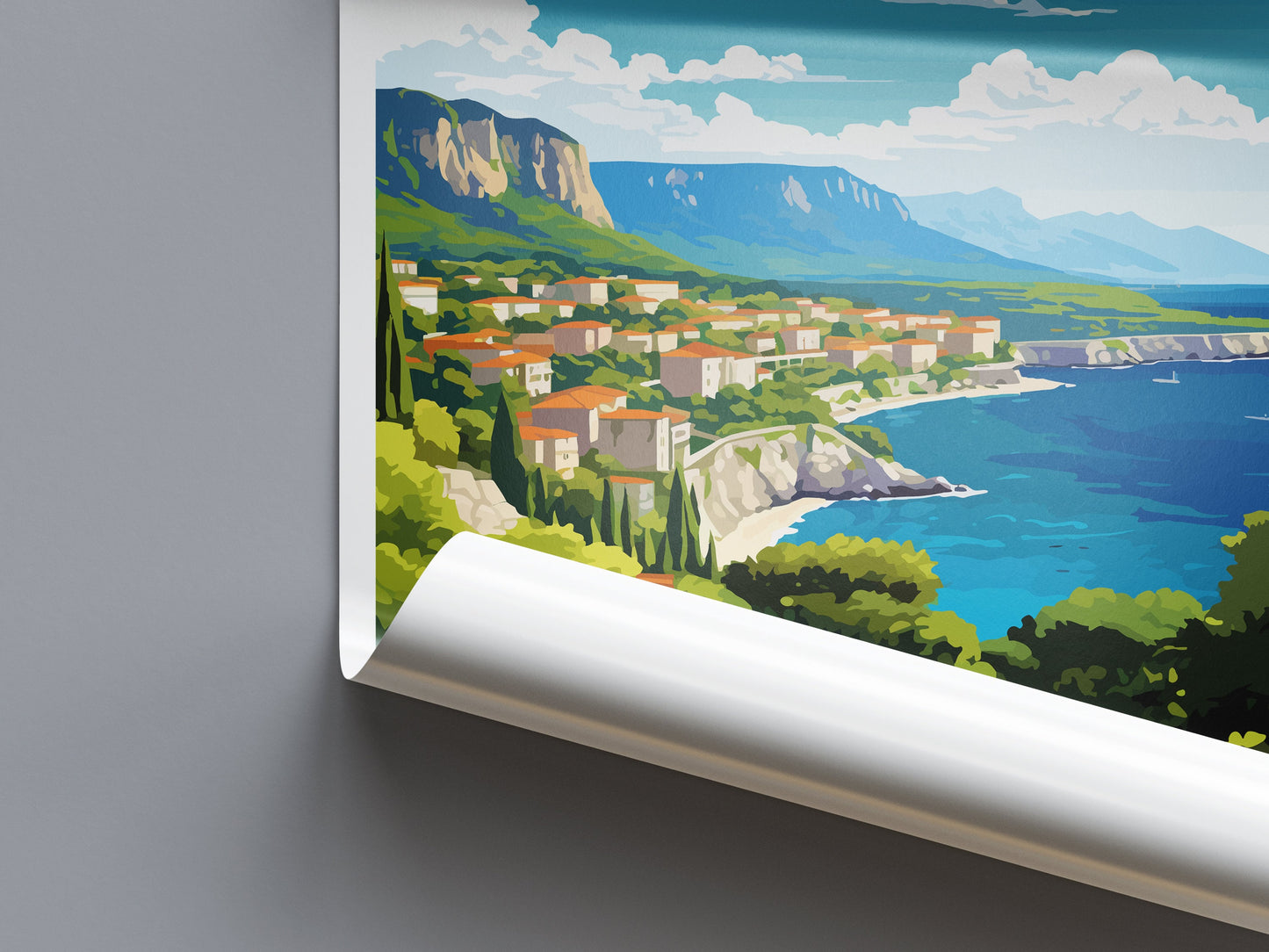 Croatia Travel Print Wall Art Croatia Wall Hanging Home Décor Croatia Gift Art Lovers Croatia Art Lover Gift Croatia Poster