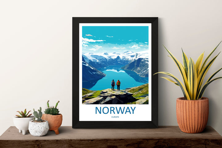 The Fjords Travel Print The Fjords Norway Home Décor The Fjords Art Print Norwegian Mountains Room Print For Scandinavian Mountains Gift Art