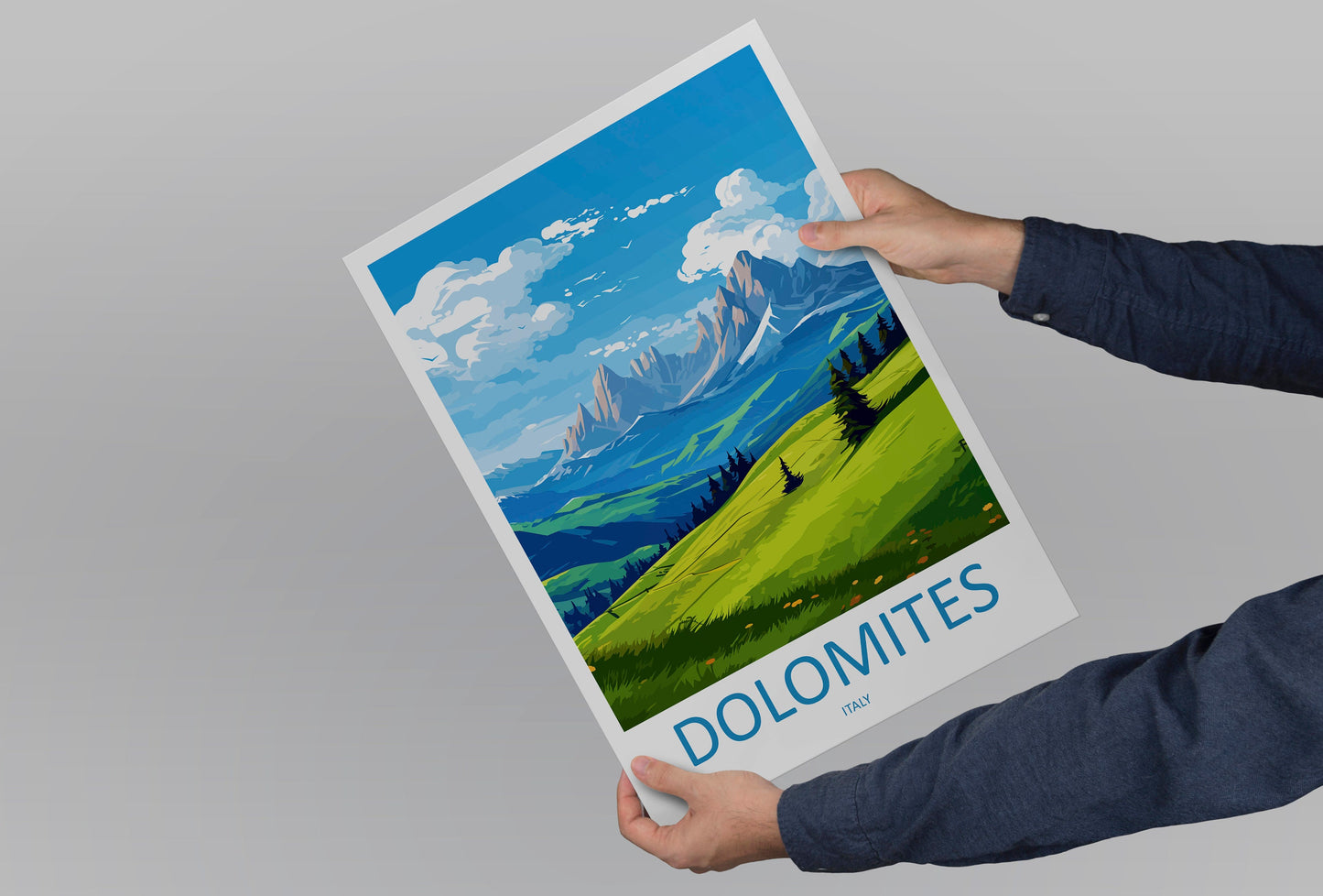 Dolomites Travel Print Dolomites Home Décor Dolomitic Alps Art Print Dolomite Mountains Room Print For Italian Mountains Gift Art Poster Art