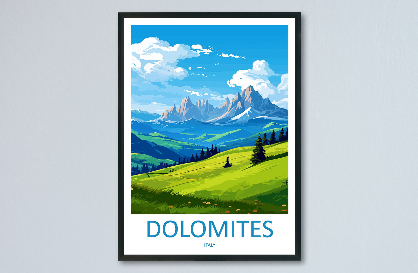 Dolomites Travel Print Dolomites Home Décor Dolomitic Alps Art Print Dolomite Mountains Room Print For Italian Mountains Gift Art Poster Art
