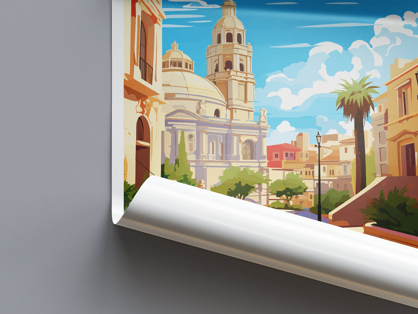 Murica Travel Print Wall Art Murica Wall Hanging Home Décor Murica Gift Art Lovers Spain Art Lover Gift Murica Wall Décor Murica Spain Print