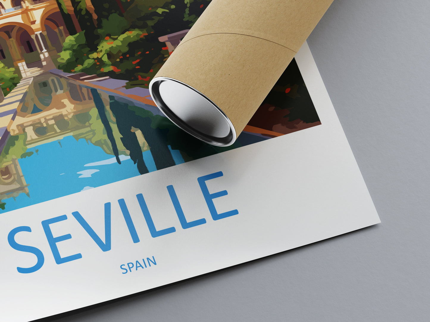 Seville Travel Print Wall Art Seville Wall Hanging Home Décor Seville Gift Art Lovers Spain Art Lover Gift Seville Print Spain Wall Art Deco