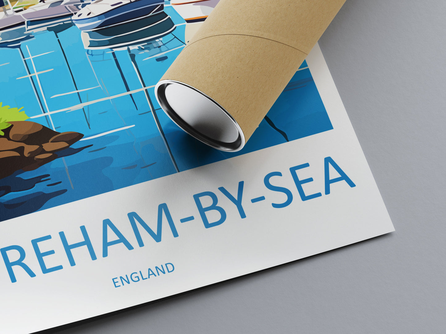 Shoreham-On-Sea Travel Print Wall Art Shoreham-On-Sea Wall Hanging Home Décor Shoreham-On-Sea Gift Art Lovers England Art Lover Gift Print