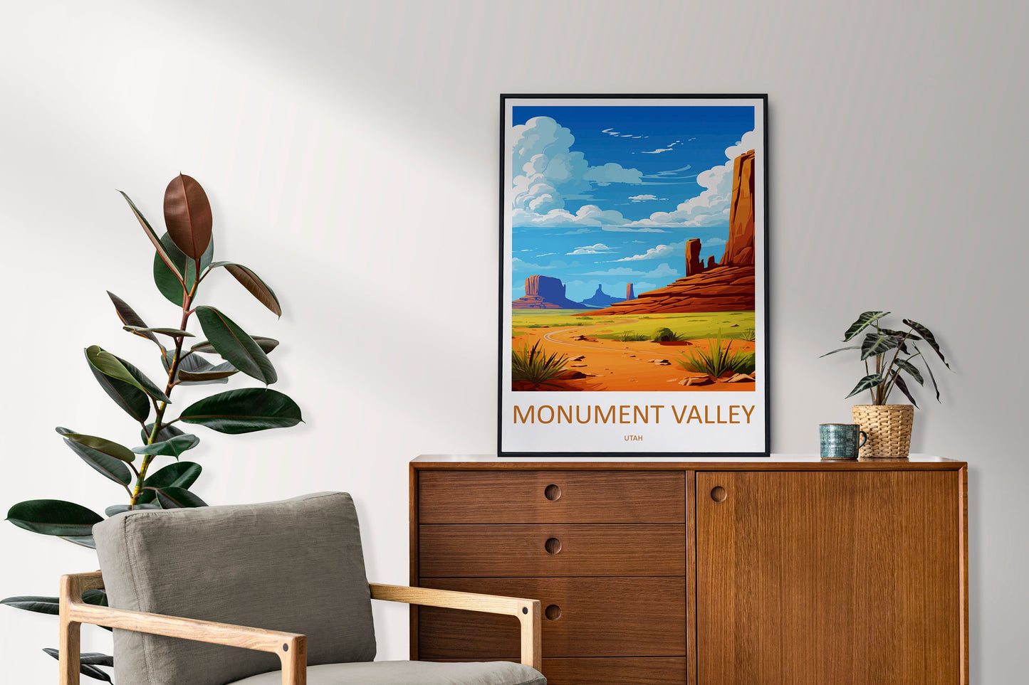 Monument Valley Travel Print Wall Art Monument Valley Wall Hanging Home Decor Arizona Art Gift Monument Valley Lovers Arizona Desert Art