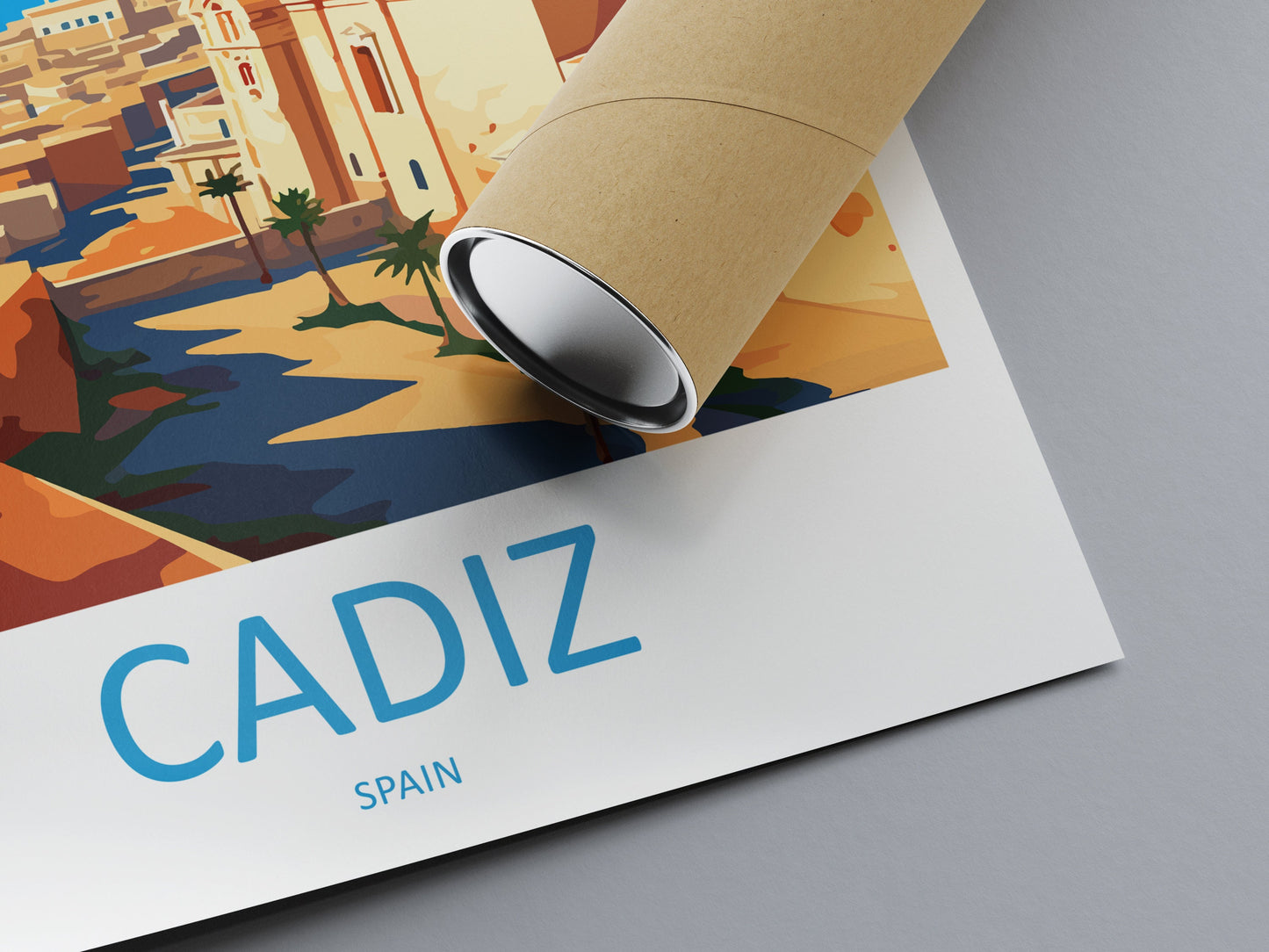 Cadiz Travel Print Wall Art Cadiz Wall Hanging Home Décor Cadiz Gift Art Lovers Spain Art Lover Gift Cadiz Wall Décor Cadiz Spain Poster Art