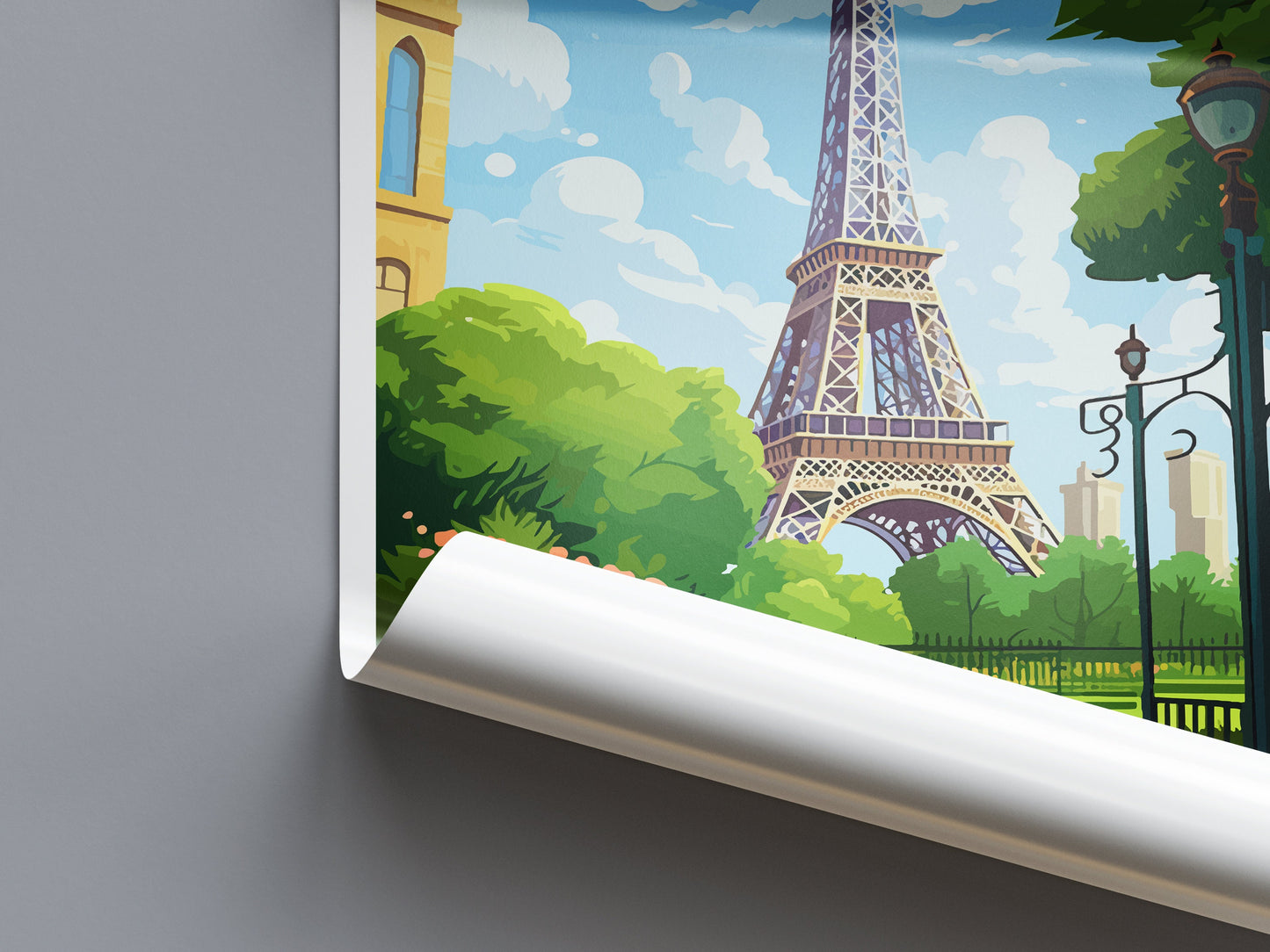 Paris Travel Print Wall Art Paris Wall Hanging Home Décor Paris Gift Art Lovers France Art Lover Gift Paris Print France Wall Art Décor