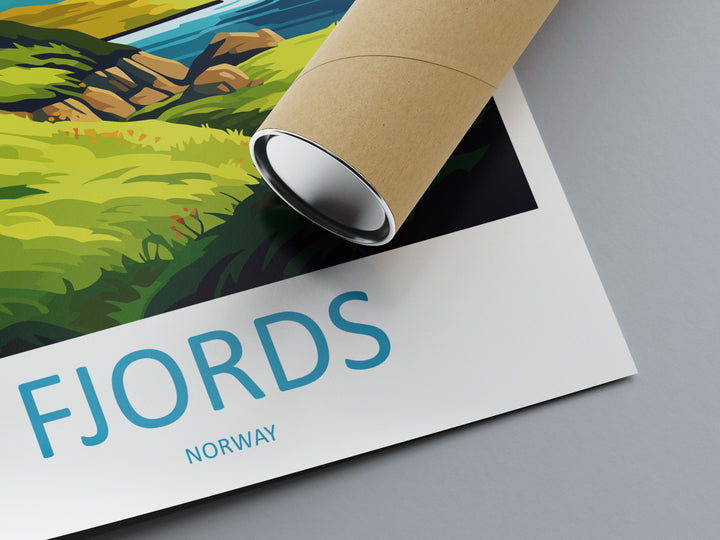 The Fjords Travel Print The Fjords Norway Home Décor The Fjords Art Print Norwegian Mountains Room Print For Scandinavian Mountains Gift Art