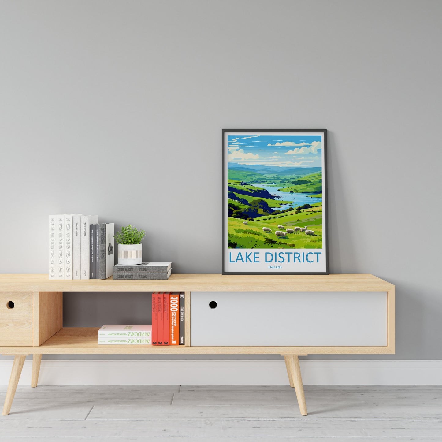 Lake District Print Lake District Home Decor Landscape Art Print Lake District Wall Art Nature Enthusiast Gift Wall Hanging Lake District