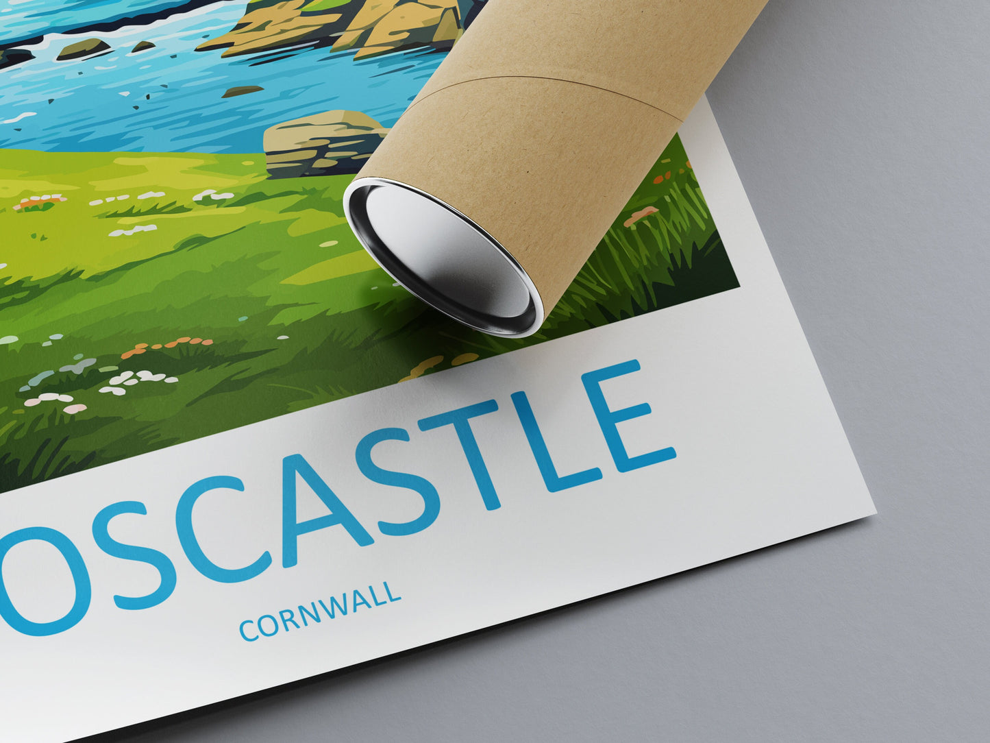 Boscastle Travel Print Wall Art Boscastle Wall Hanging Home Décor Boscastle Gift Art Lovers Cornwall Art Boscastle Gift