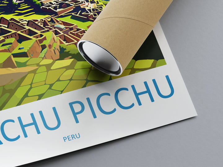 Machu Picchu Travel Print Wall Art Machu Picchu Wall Hanging Home Décor Machu Picchu Gift Art Lovers Peru Art Lover Gift Peru