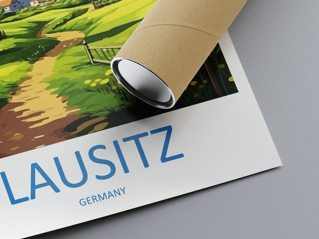Lausitz Travel Print Lausitz Home Décor Germany Art Print Germany Lausitz Wall Print For Lausitz Gift