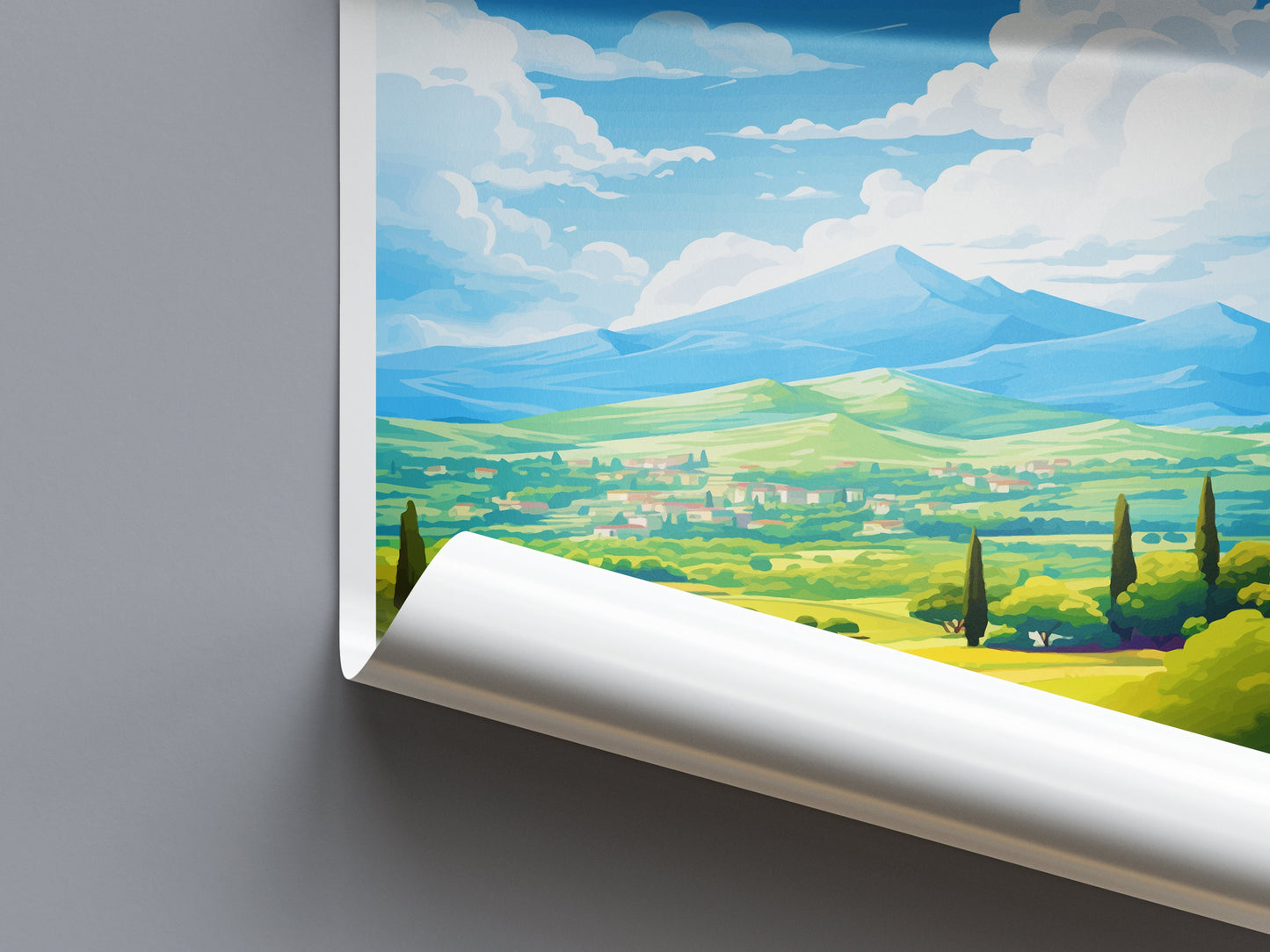 Mount Ida Travel Print Wall Art Mount Ida Wall Hanging Home Decor Mount Ida Gift Art Lovers Wall Art Print Mount Ida Greece