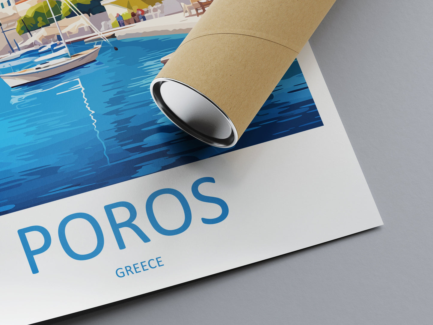 Poros Travel Print Wall Art Poros Greece Wall Hanging Home Decoration Poros Gift Art Lovers Wall Art Print Poros Greece Wall Art