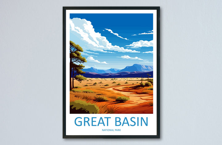 Great Basin National Park Travel Print Wall Art Great Basin National Park Wall Hanging Home Décor Great Basin National Park Gift Art