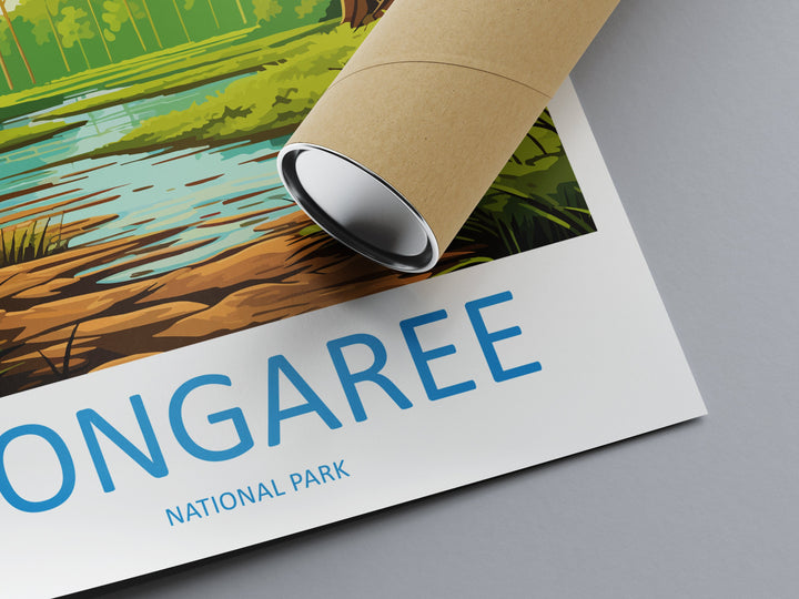 Congaree National Park Travel Print Wall Art Congaree National Park Wall Hanging Home Décor Congaree National Park Gift Art