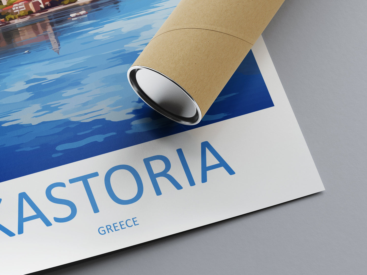 Kastoria Travel Print Wall Art Kastoria Greece Wall Hanging Home Decoration Kastoria Gift Art Lovers Wall Art Print Kastoria Greece Wall Art