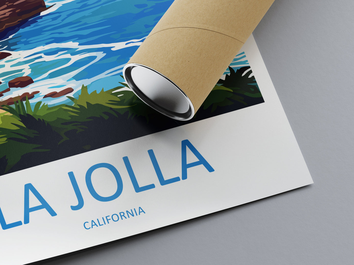 La Jolla Cove Travel Print Wall Art La Jolla Cove Wall Hanging Home Décor La Jolla Cove Gift Art Lovers California Art Lover Gift